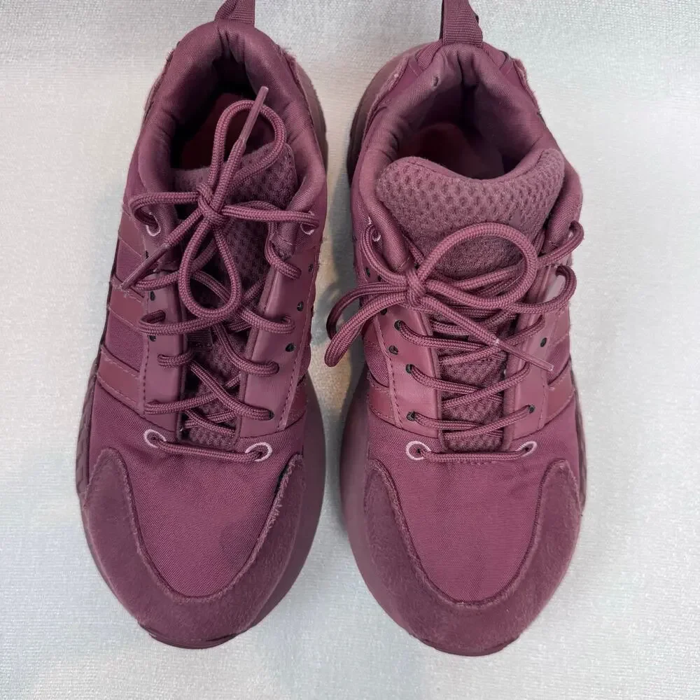 ZX22 Adidas Girls Mauve Boost Sneakers Low Top Chunky Size US 4